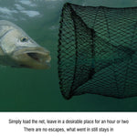 Foldable Lobster Crayfish Crab Crawfish Shrimp Fish Trap Fishing Net 50x90 cm