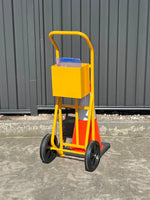 Petrol Station Safety Dip Trolley – Complete with Cup Holder & Lockable Storage
