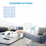 Compatible printer for AltaLink models, person inserting document into office printer