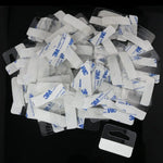 3M 9448A double coated tissue tape strips on clear backing, industrial adhesive solution
