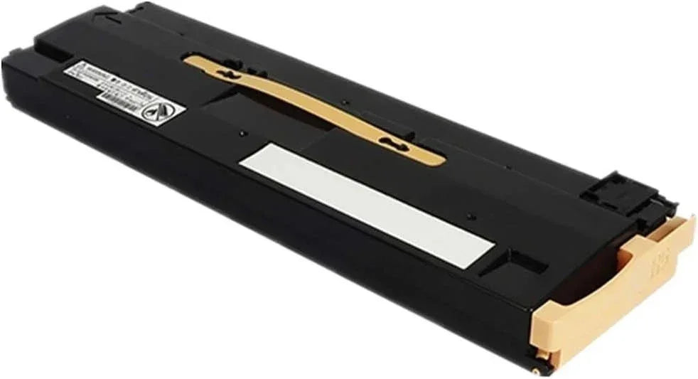 Black printer toner cartridge with gold contacts for office laser printers