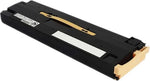 Black printer toner cartridge with gold contacts for office laser printers