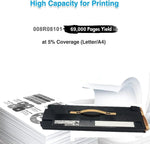 High capacity printer toner cartridge 008R08101 for 69,000 pages yield, Letter/A4 printing