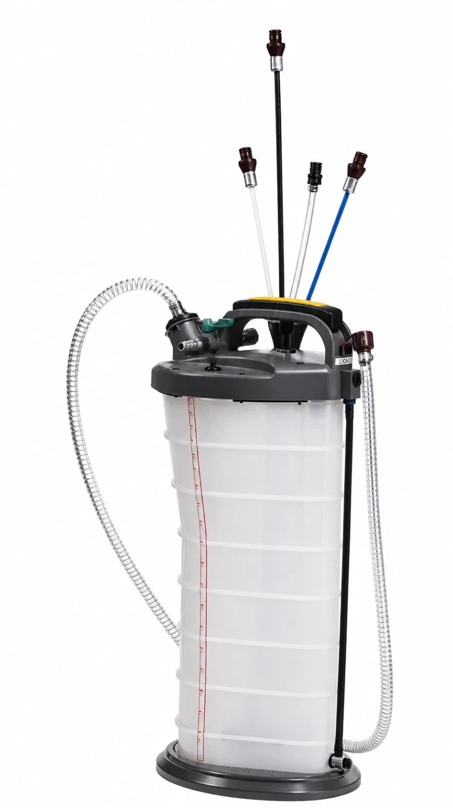 PK Tool Oil & Fluid Extractor - 9-1/2Ltr Both Manual & Air Line Pumping Action
