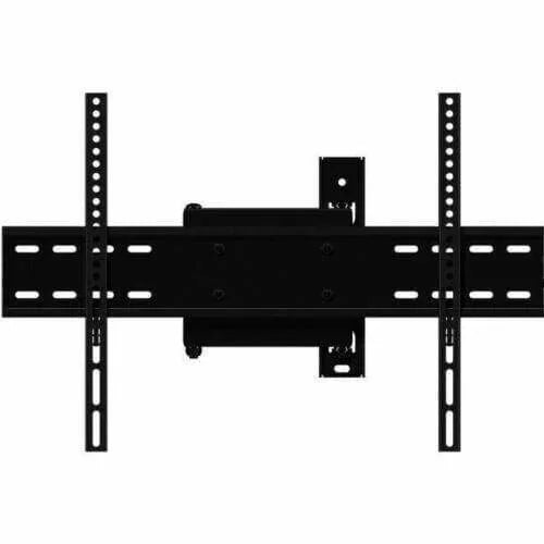 Full motion TV wall mount bracket for 40-70 inch flat panel televisions, black metal design