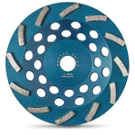 UNITEC 180MM 12-SEGMENT SPIRAL DIAMOND GRINDING CUP - RAPTOR U-7RG12 - Australian Empire Shop