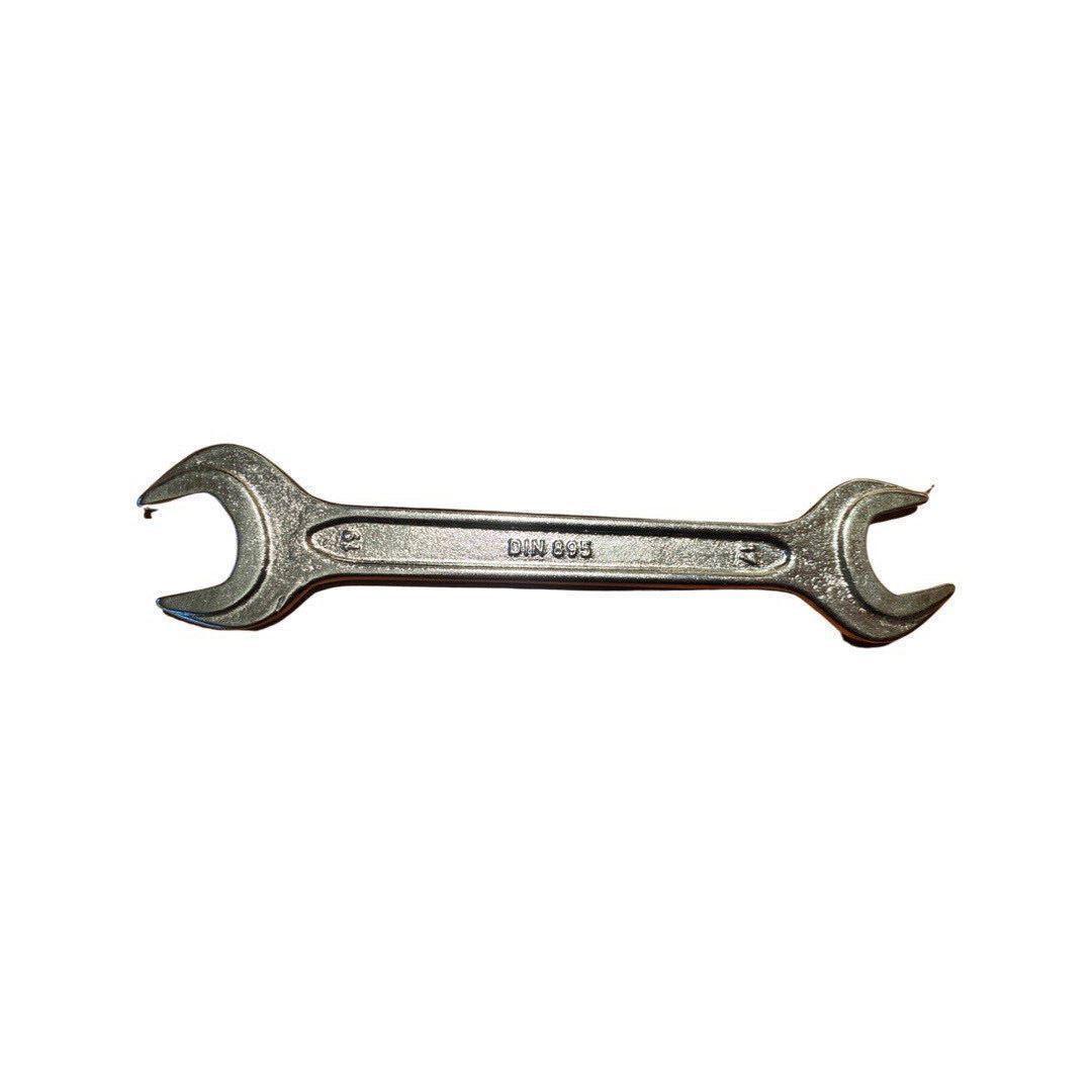 Double open end spanner DIN 895 for tractor and automotive repair