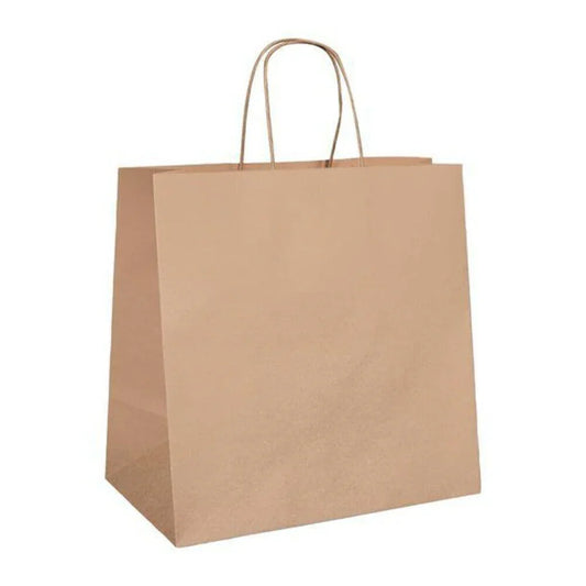 250x Detpak Large Twist Handle Bag Pack of 250 Food Bag Carry Bag - Australian Empire Shop