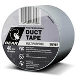 29 PACK BEAR 48mm x 30m Silver PVC Multi Purpose Duct Tape 29X - Australian Empire Shop