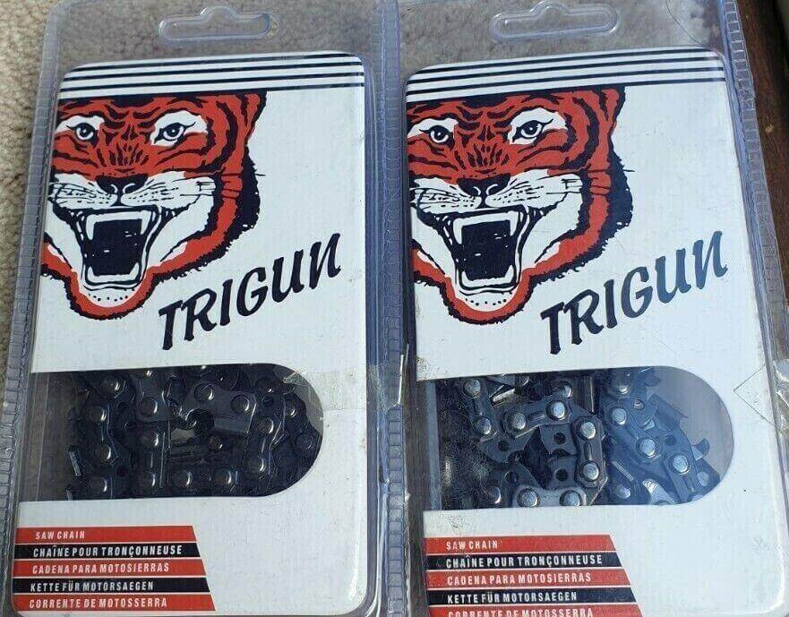 2x Trigun saw Chain Stainless Steel Chain saw Chain, For Cutting Wood - Australian Empire Shop