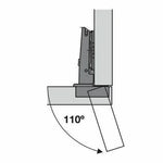 3 PAIR (6 Pcs) Hafele Salice 110° Hinge Full Overlay Slide On - Australian Empire Shop
