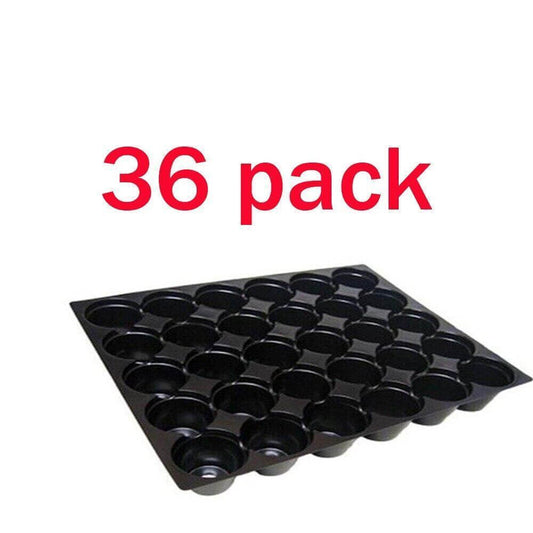 36 Pack 30 round Cells Tray Liner for 55mm Plastic, Jiffy Round Pots Propagation - Australian Empire Shop