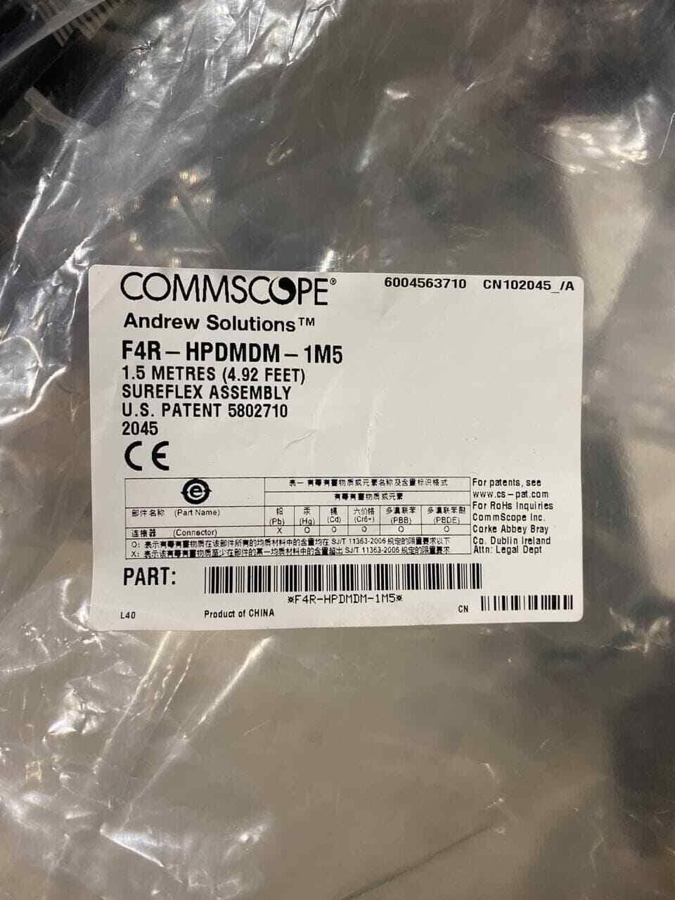 4.92ft Andrew HELIAX CATVR SureFlex® F4R-HPDMDM-1M5 , 7-16 DIN - Australian Empire Shop