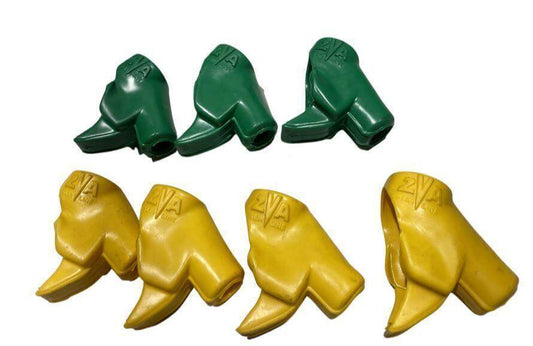 8X BOWSER PUMP ZVA SLIMLINE PROTECTORS GUARD ELAFLEX EK 144 GREEN 95 YELLOW - Australian Empire Shop