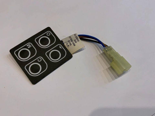 AGCO tractor touch pad switch with connector, suitable for Massey Ferguson and Challenger