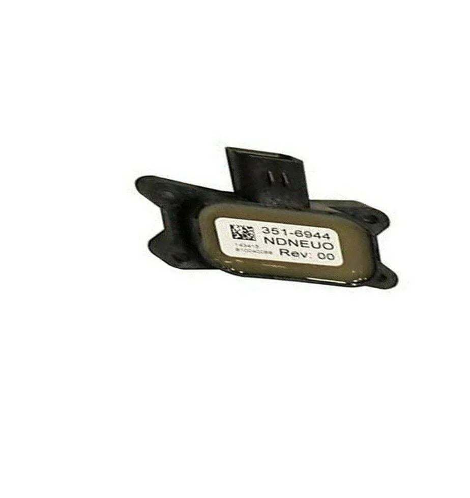 Position sensor for Massey Ferguson tractor, black plastic component on white background