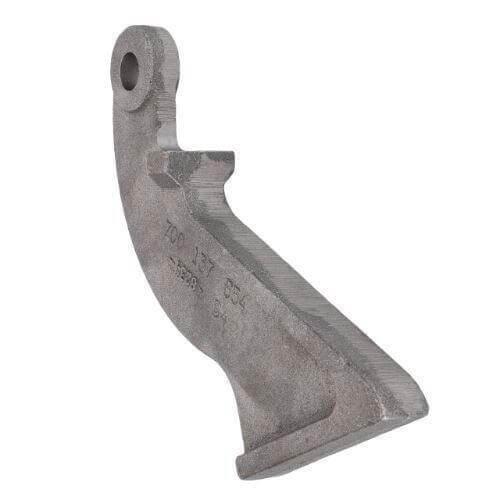 Metal tractor part with angled arm, compatible with John Deere, Challenger, Massey Ferguson