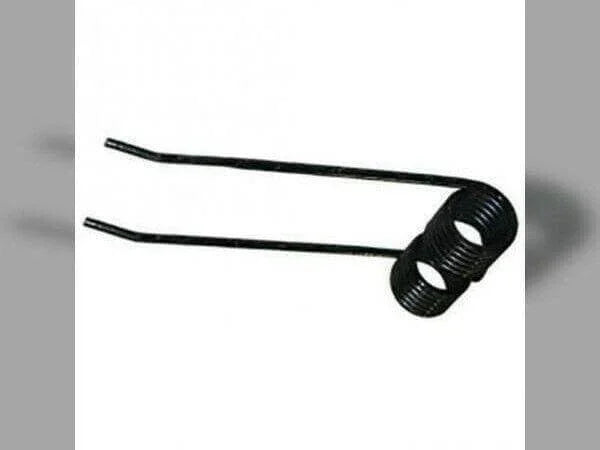 Replacement black tine for tractor hay baler, compatible with AGCO, Hesston, Challenger, Fendt