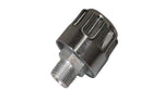 Metal tractor filter with threaded end, compatible with Massey Ferguson and Challenger