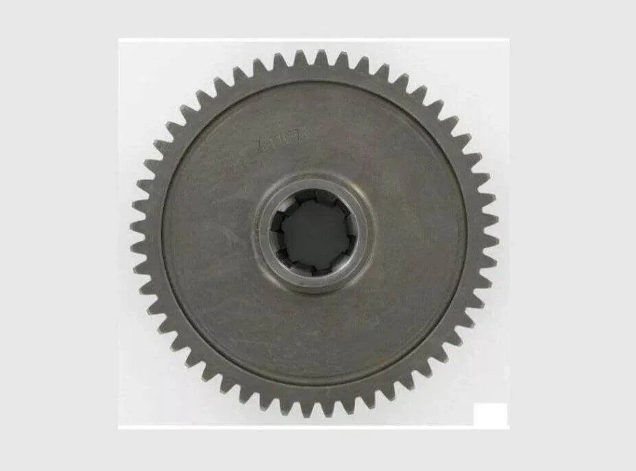 Metal mower sprocket wheel with teeth, tractor part for agricultural machinery