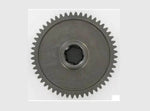 Metal mower sprocket wheel with teeth, tractor part for agricultural machinery
