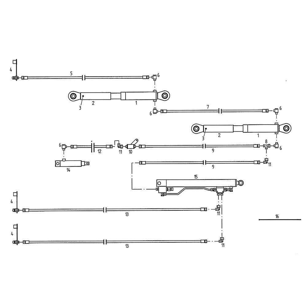 AGCO FEL132237 SLIDER MASSEY FERGUSON Challenger FELLA 132237 GENUINE - Australian Empire Shop
