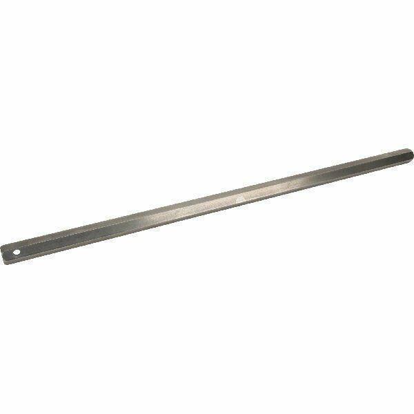 Hexagon shaft for tractor, metal replacement part with hole, agricultural machinery component