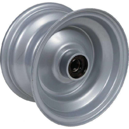 Silver 7.00x12 steel tractor wheel rim for AGCO Fella, Massey Ferguson, Challenger
