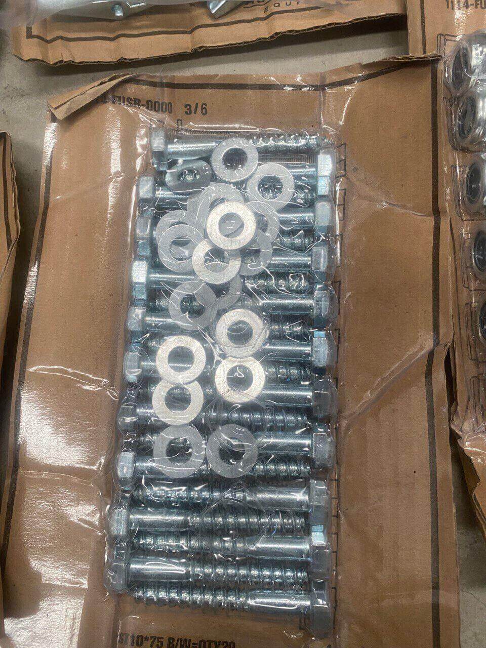 BULK LOT nut Screws , bolts m10 , m16 , st10 ,m16 gym equipment - Australian Empire Shop