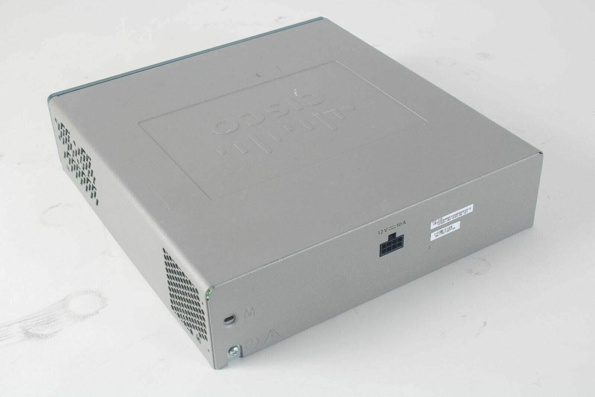 Gray Cisco UC520-16 Unified 500 Series office communication device on white background