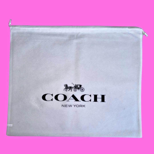 Coach Drawstring Storage Dust Bag Cover New York 600mm x 500 mm Original - Australian Empire Shop