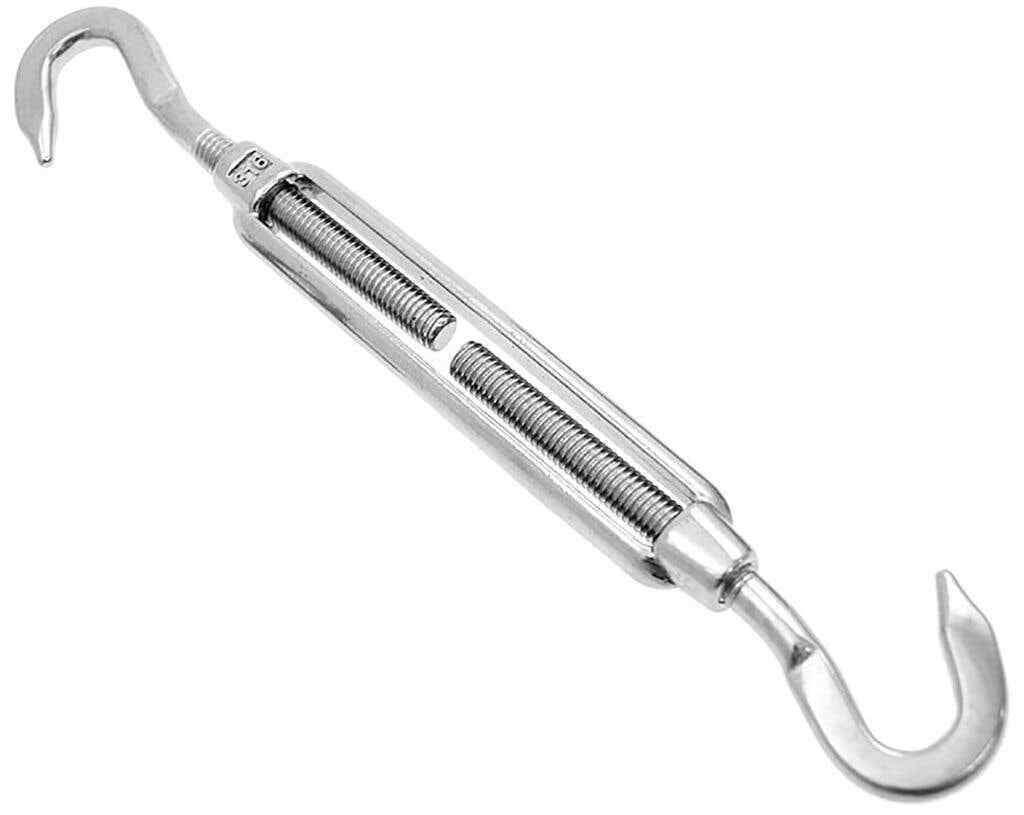Coolaroo Turnbuckle Stainless Steel 8mm Marine Grade 316 boat - Australian Empire Shop