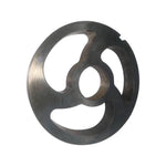 Tool steel kidney plate with three irregular holes for agricultural or machinery use