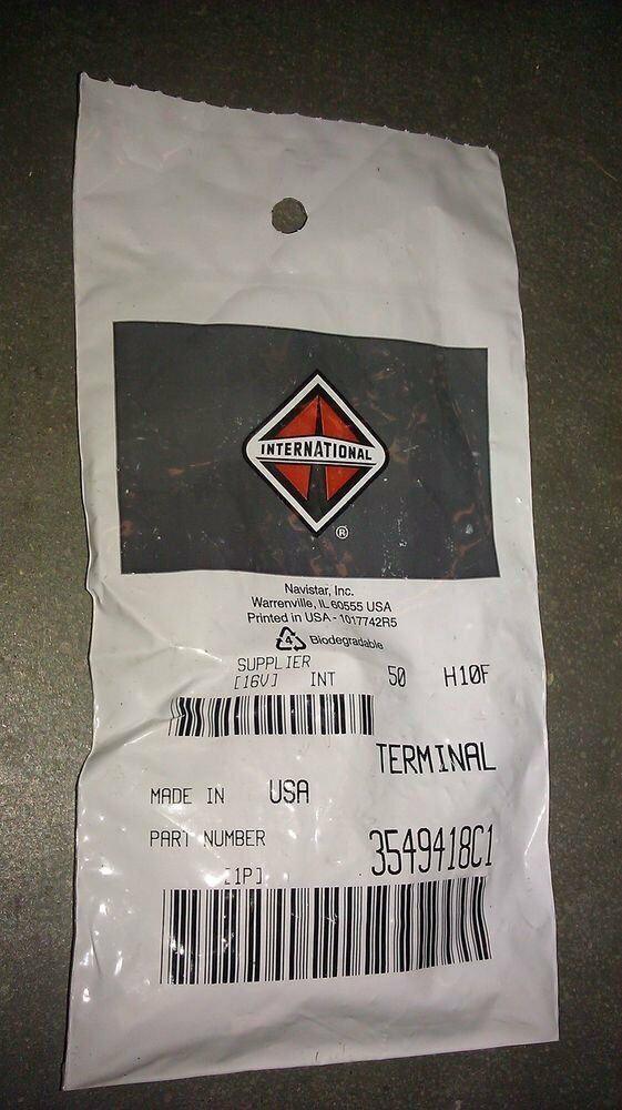 GENUINE INTERNATIONAL TERMINAL 3549418C1 NEW IN PACKAGE -50 PACK - Australian Empire Shop