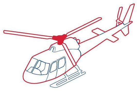 Helicopter Astar AS350 D, BA, B2 (just) Rotor Winter Cover Made in Canada - Australian Empire Shop