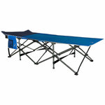 Hidden Wild XL Portable Folding Camp Bed Cot with Carry Bag Instant Open & Close - Australian Empire Shop