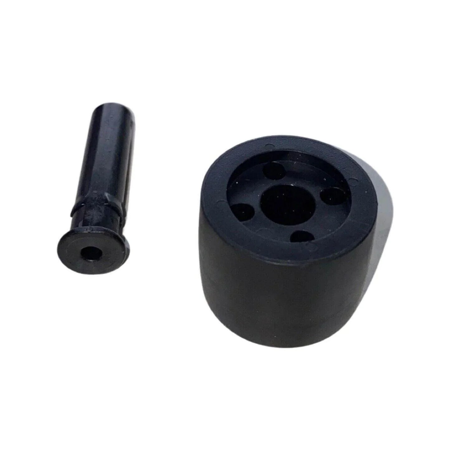 Black throttle pedal kit parts for International Navistar truck on white background