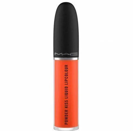 MAC Powder Kiss Liquid Lipcolour - # 991 Devoted To Chili 5ml Lip Color - Australian Empire Shop