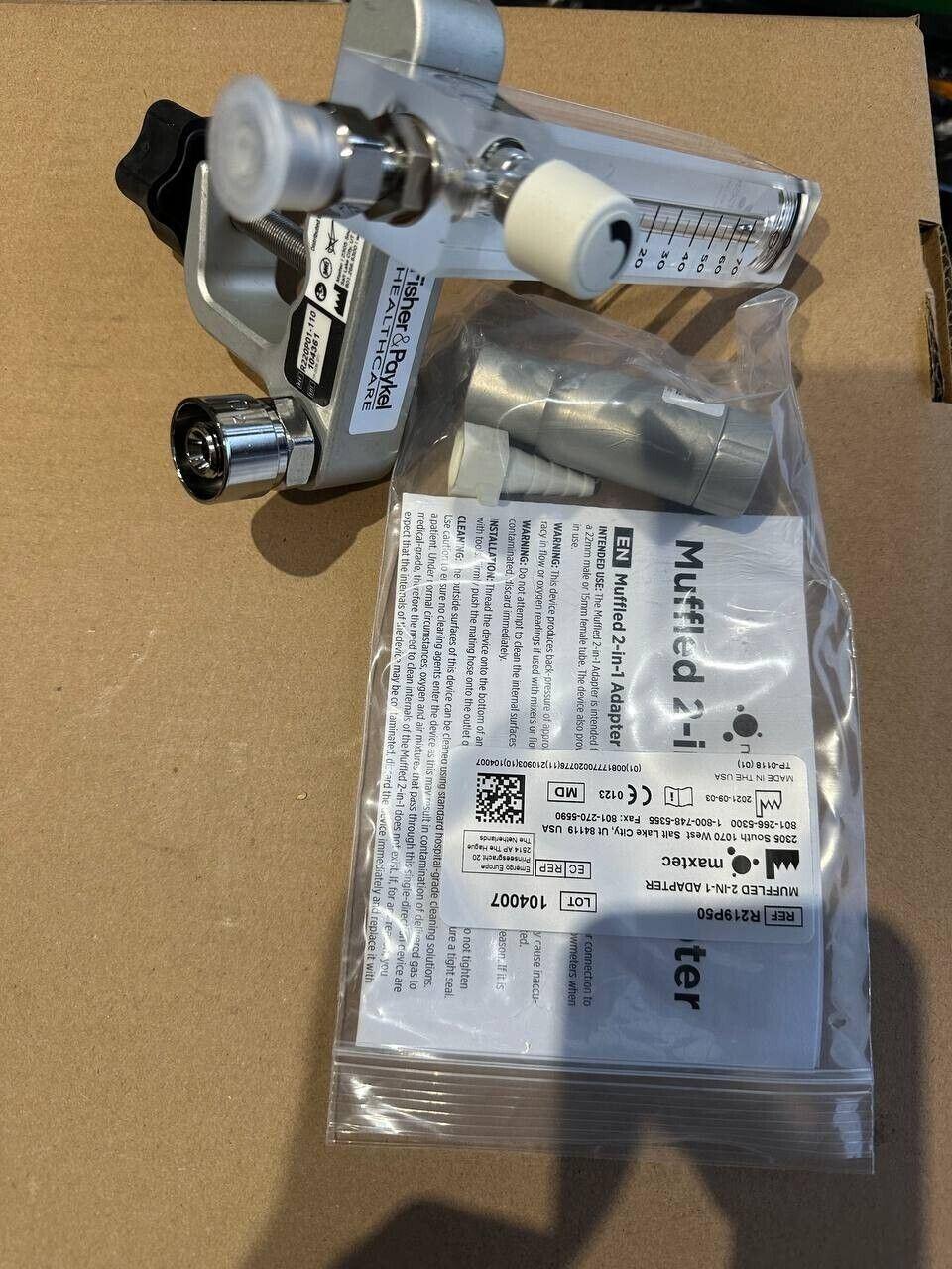 Maxtec FLOW METER MANIFOLD with 0-70 FLOW 60 PSI AU MUFFLED ADAPTER R220P64-110 - Australian Empire Shop