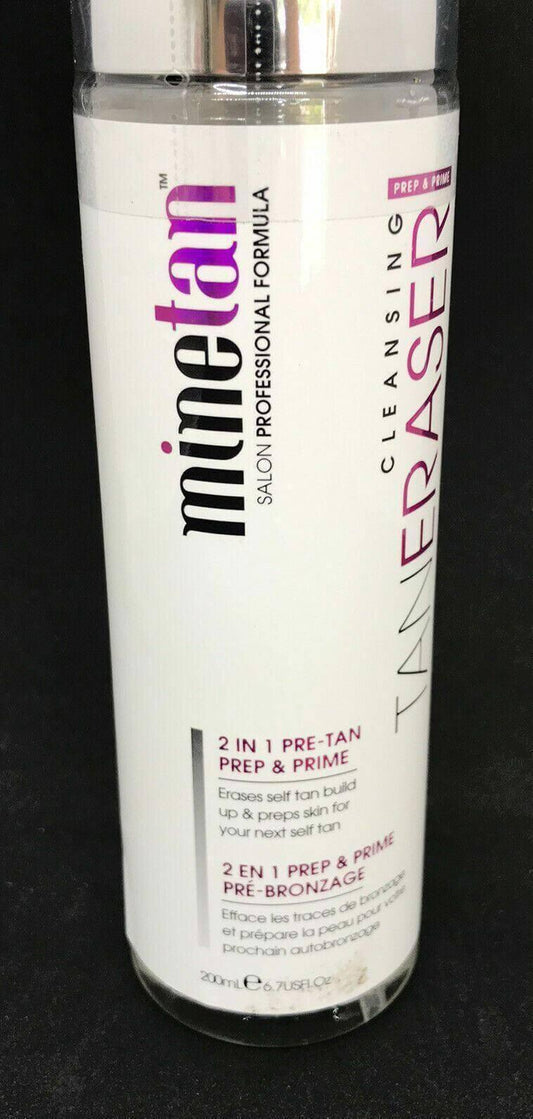 MineTan Salon Professional Formula Cleansing Tan Eraser Prep & Prime 200ml New - Australian Empire Shop