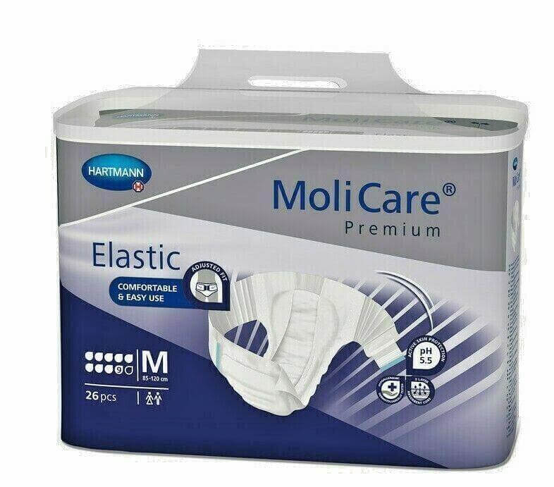 Molicare Premium Elastic Maxi 9 Drops 26 pcs Medium Pants Unisex 85-125cm - Australian Empire Shop