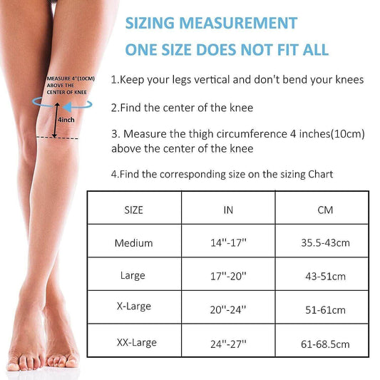 NEENCA Knee Brace with Side Stabilizers & Patella Gel Pads, Adjustable Compressi - Australian Empire Shop