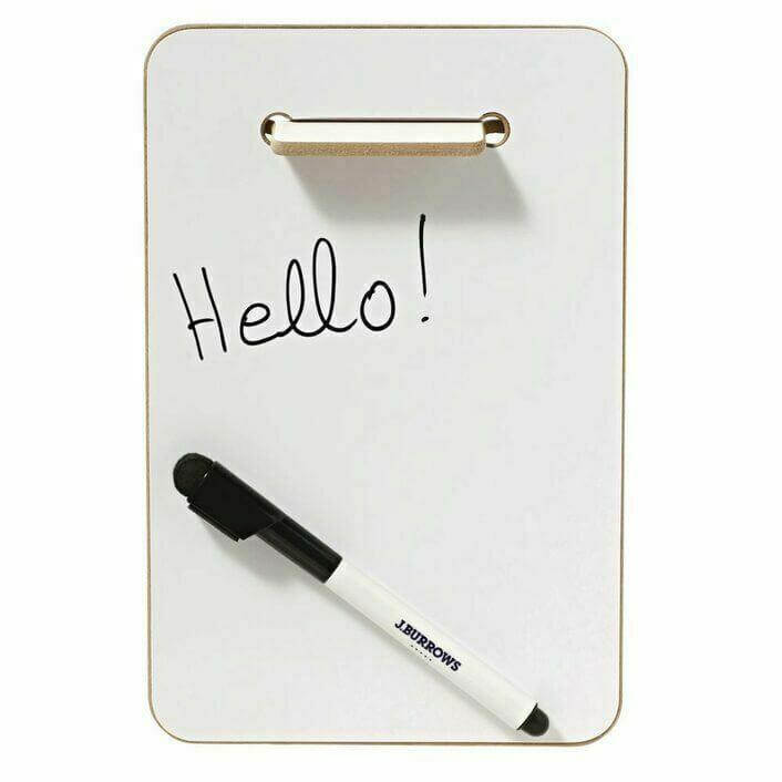 NEW A5 Fridge Whiteboard + Board Pen Marker Eraser Memo Reminder AU - Australian Empire Shop