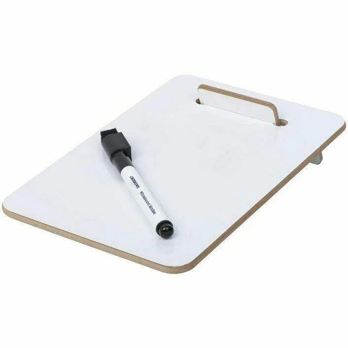 A5 white fridge whiteboard with dry erase marker and built-in stand
