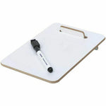 A5 white fridge whiteboard with dry erase marker and built-in stand