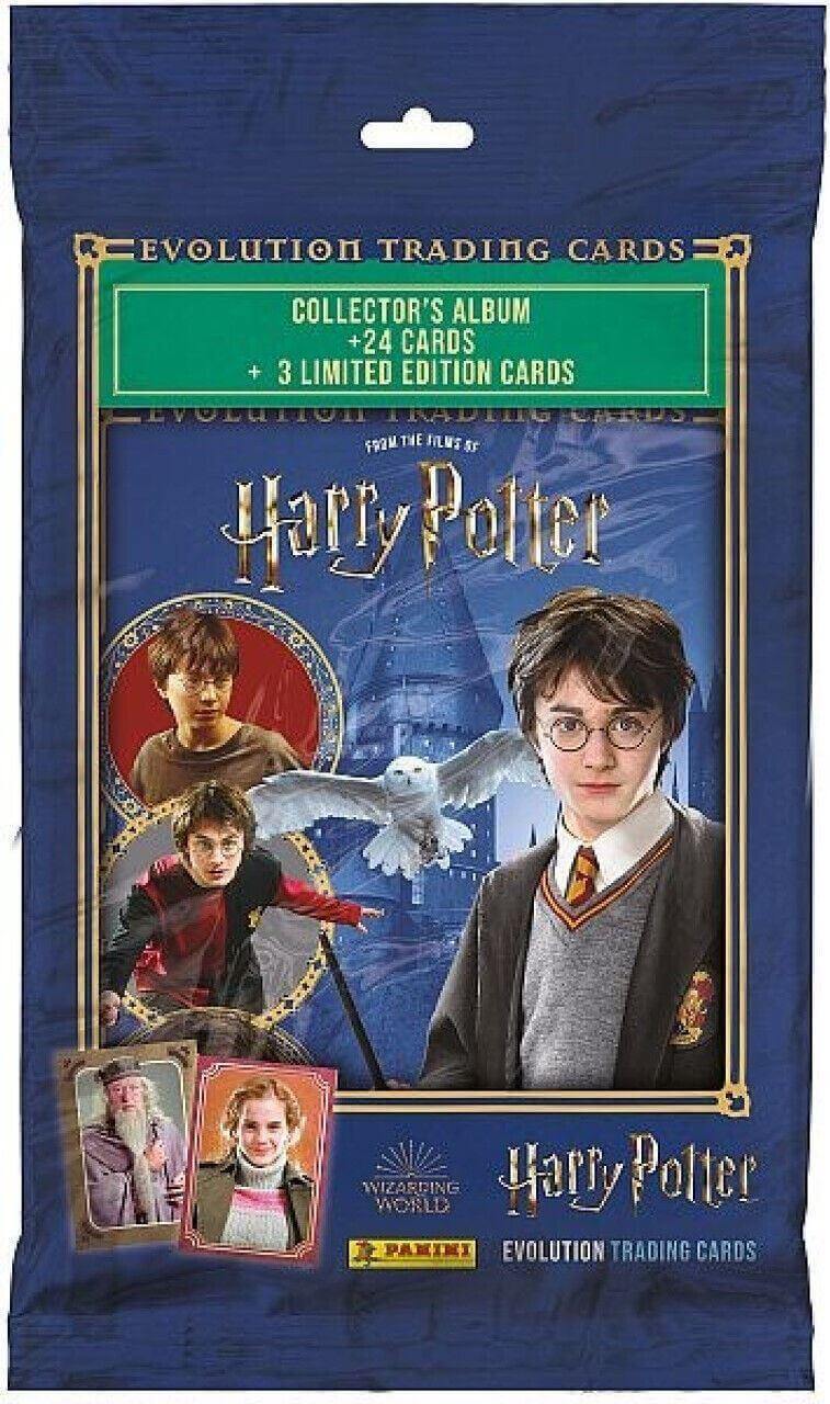 Panini Harry Potter Evolution Trading Cards 24 CARDS +3 LIMITED EDITION CARDS - Australian Empire Shop