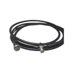 RF coaxial jumper cable LCF 1/2 5M with 4310 male angel and 7/16 male Hengxin connectors.