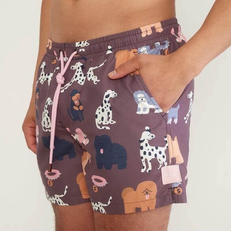 Skwosh Club MENS Shorts The Dog Show Swim Short High Quality - Australian Empire Shop