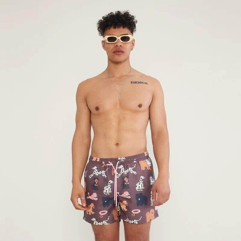 Skwosh Club MENS Shorts The Dog Show Swim Short High Quality - Australian Empire Shop
