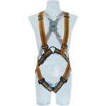 Orange and black Skylotec ARG 30 HR full body harness for fall arrest and confined space safety displayed on a mannequin torso